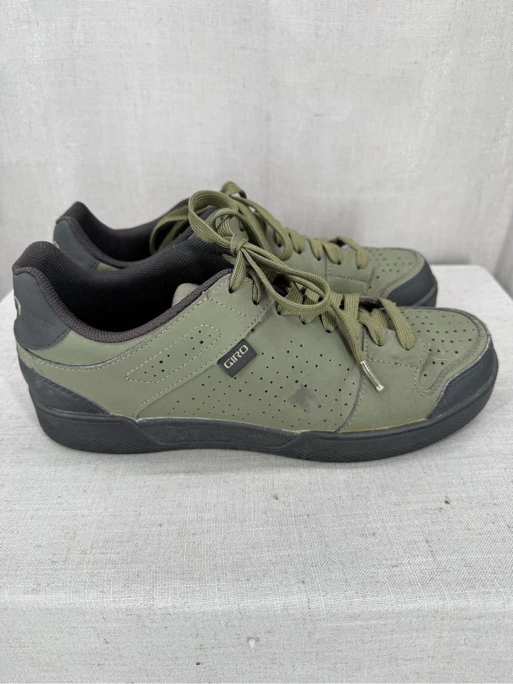 Giro Jacket II Men's Cycling Shoes Breathable Olive/Black us 11